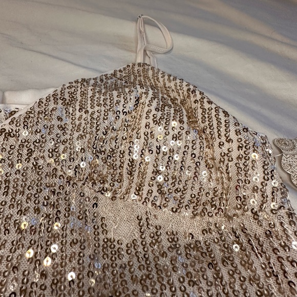 Sequin Slip Dress Size Medium - Picture 4 of 7